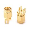10 PCS SMA Female Jack 1.6mm PCB Clip Mount RF Connectors - 5