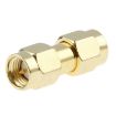 Gold Plated SMA Male to RP-SMA Male Adapter - 70 Character Limit - 2