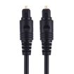 4.0mm OD Male to Male Optical Fiber Audio Cable 2m for DVD HDTV (Black) - 3