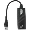 USB 3.0 Ethernet Adapter 10/100/1000Mbps for Laptops, Plug & Play, Black - 3