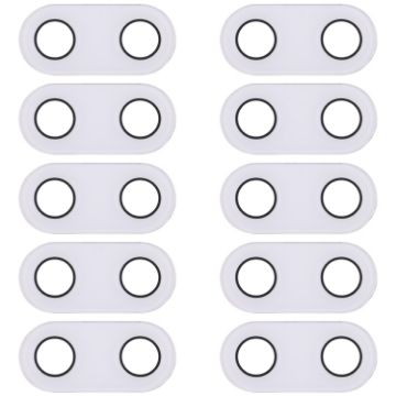 10 PCS White Back Camera Lens for Asus Zenfone 5 ZE620KL/ZS620KL - 1