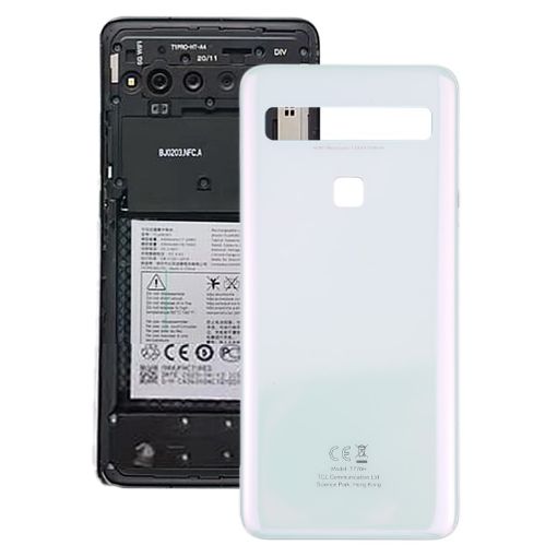 TCL 10L T770H Original White Battery Back Cover - 1