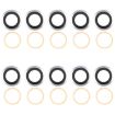10 PCS Back Camera Lens for Xiaomi Mi 11 M2011K2C M2011K2G Replacement - 1