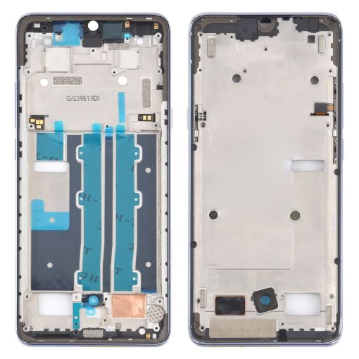 TCL 10 Plus T782H Purple Front Housing LCD Frame Bezel Plate - 1