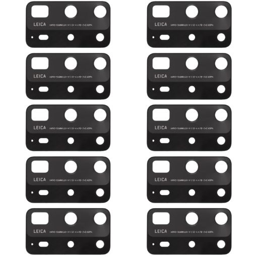 Huawei P40 Pro+ Back Camera Lens 10pcs Replacement Set - 1