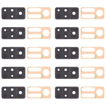For Honor V40 5G Back Camera Lens 10pcs Replacement Set - 1