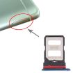Blue SIM Card Tray for Xiaomi Redmi K40/Pro/Pro+/Poco F3/Mi 11i/11X/Pro - 4