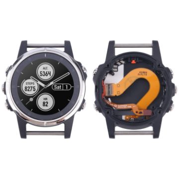Garmin Fenix 5S Plus Sapphire LCD Screen & Digitizer Assembly Silver - 1