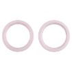 iPhone 13 Rear Camera Glass Lens Protector Ring 2 PCS - Pink - 1