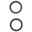 iPhone 13 Rear Camera Lens Protector Ring - 2 PCS Green Metal Hoop - 1