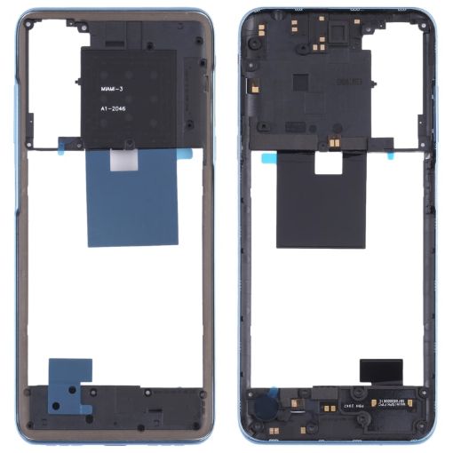 TCL 20S Original Blue Middle Frame Bezel Plate Replacement - 1