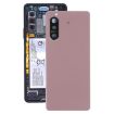 Sony Xperia 5 II Pink Battery Back Cover with Camera Lens Cover - 1
