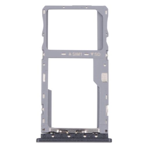 SIM & Micro SD Card Tray for T-Mobile REVVL 4+ 5062 5062W 5062Z Grey - 1