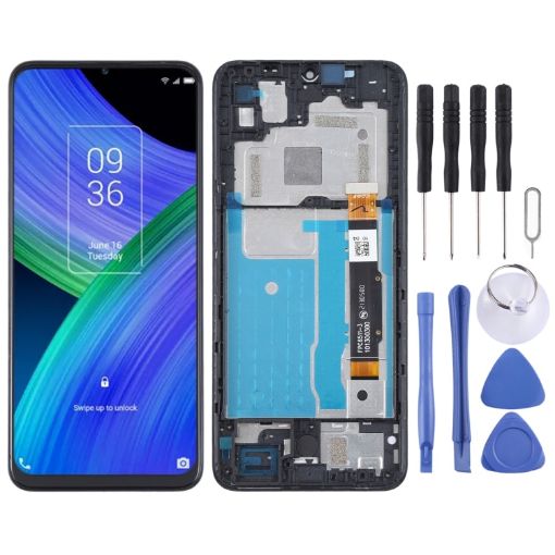 TCL 20 R 5G LCD Screen & Digitizer Assembly with Frame Replacement - 1
