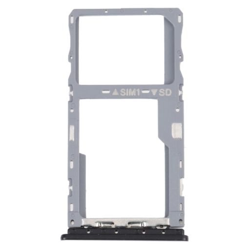 SIM & Micro SD Card Tray for T-Mobile Revvl 4+ 5062 506W 5062Z Black - 1