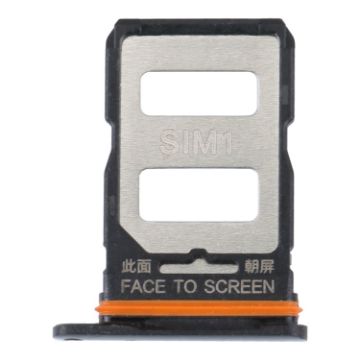 Xiaomi Redmi K50 Ultra/12T/12T Pro Black SIM Card Tray Replacement - 1