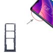 TCL 30 SE/30E/305/306 Blue SIM & Micro SD Card Tray Set - 4