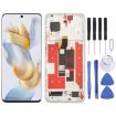 For Honor 90 Silver LCD Screen Digitizer Assembly with Frame - 1