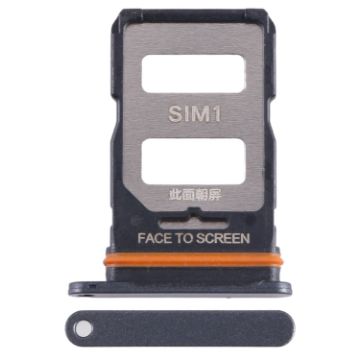 Xiaomi Redmi Note 12T Pro Black SIM Card Tray Replacement - 1