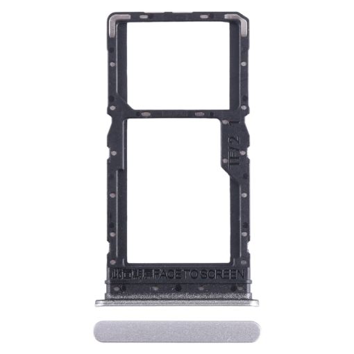 Xiaomi Redmi 12 4G Silver SIM & Micro SD Card Tray Replacement - 1