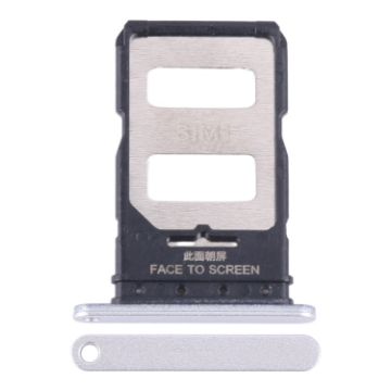 Xiaomi Redmi Note 13 Pro+ Silver SIM Card Tray Replacement - 1