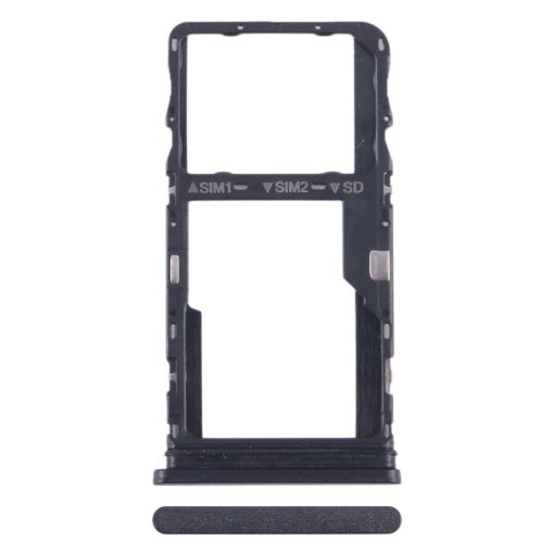 TCL 305 Original Black SIM + SIM/Micro SD Card Tray Replacement - 1