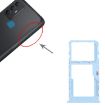 TCL 305 Original Blue SIM + SIM/Micro SD Card Tray Replacement - 4