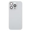 iPhone 16 Pro Silver Glass Battery Back Cover with Camera Lens Cover - 2