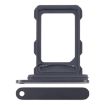 iPhone 16 Pro Dual SIM Card Tray Black Replacement - 1