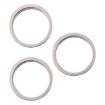 iPhone 16 Pro Max Rear Camera Glass Lens Protector Set - Titanium - 1