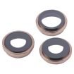 iPhone 16 Pro Max Gold Camera Lens Cover Set - 3pcs - 2