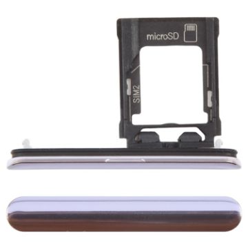 Sony Xperia Ace SIM & Micro SD Card Tray - Purple Replacement Part - 1