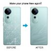 Vivo V40 Battery Back Cover with Camera Lens Cover - Blue - 6