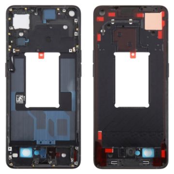 OPPO Reno7 Pro 5G Front Housing LCD Frame Bezel Plate - Black - 1