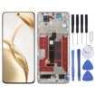 For Honor 200 LCD Screen Digitizer Assembly with Frame Silver - 1