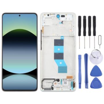 Xiaomi Redmi Note 14 4G AMOLED LCD Screen Digitizer Assembly Silver - 1