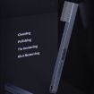 Qianli iBrush Straight Handle Aluminum Alloy Steel Brush for Precision - 7