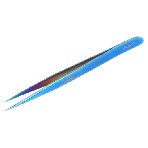 Vetus MCS-12 Blue Tweezers - Bright Color Precision Tool - 1