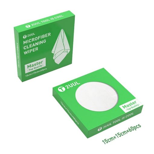 2UUL Microfiber Cleaning Wiper 15x15cm Antistatic Dust-Free Cloth - 1