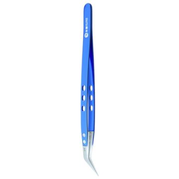 Mijing Antistatic Precision Diamagnetism Curved Tweezers - 1