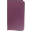 Purple Litchi Texture Leather Case with Holder for Galaxy Tab 3 (8.0) - 3