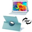 Samsung Galaxy Tab 4 10.1 Leather Case, 360 Rotatable, Blue, SM-T530/T531/T535 - 1