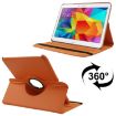 Orange 360 Rotatable Leather Case for Samsung Galaxy Tab 4 10.1/SM-T530 - 1
