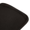 Elastic Flannel Sleeve Bag for Galaxy Mega 6.3/i9200 - Black - 4