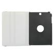 Litchi Texture 360 Rotating Leather Case for Galaxy Tab A 9.7 - White - 4