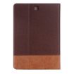 Galaxy Tab A 9.7 Case: Brown Leather, Holder, Card Slots, Wallet, 4G LTE/T555 - 3