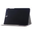 Galaxy Tab A 9.7 Case: Brown Leather, Holder, Card Slots, Wallet, 4G LTE/T555 - 6