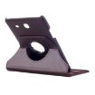 Litchi Texture Leather Case with 360 Rotation for Galaxy Tab E 9.6 - Brown - 6