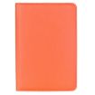 Galaxy Tab S2 8.0 Orange Leather Case - 360 Rotation & Holder - 2