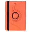 Galaxy Tab S2 8.0 Orange Leather Case - 360 Rotation & Holder - 3